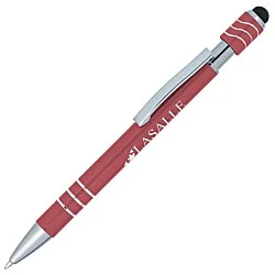 Revolve Stylus Metal Spinner Pen - 24 hr