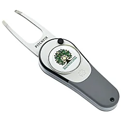 Pitchfix Icon Golf Divot Tool With Magnetic Ball Marker