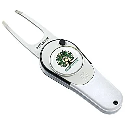 Pitchfix Icon Golf Divot Tool With Magnetic Ball Marker