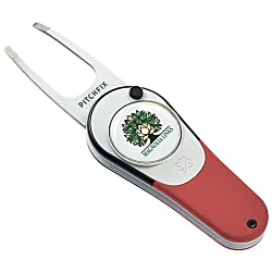 Pitchfix Icon Golf Divot Tool With Magnetic Ball Marker