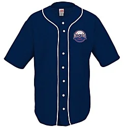 A4 Full Button Baseball Shirt