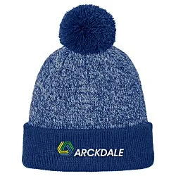 Halftime Heather Pom Beanie