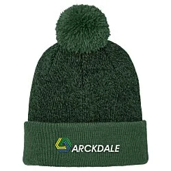 Halftime Heather Pom Beanie