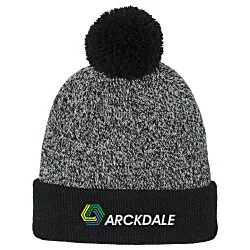 Halftime Heather Pom Beanie