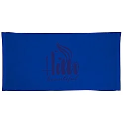 King Size Velour Beach Towel - Colors - 24 hr
