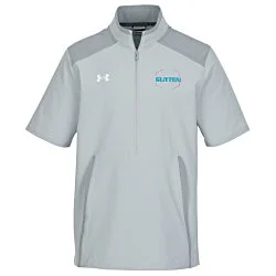 Under Armour Motivate 3.0 Short Sleeve Half-Zip - Embroidered