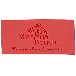 Midsize Velour Beach Towel - Colors - 24 hr