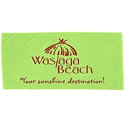 Midsize Velour Beach Towel - Colors - 24 hr