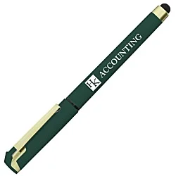 Cali Soft Touch Stylus Gel Pen - Opaque - Matte Gold