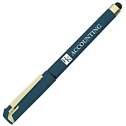 Cali Soft Touch Stylus Gel Pen - Opaque - Matte Gold