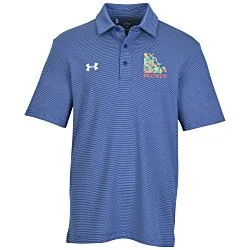 Under Armour Destin Drive Striped Performance Polo - Full Color