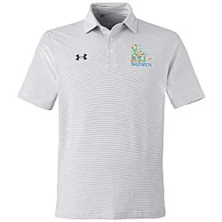 Under Armour Destin Drive Striped Performance Polo - Full Color