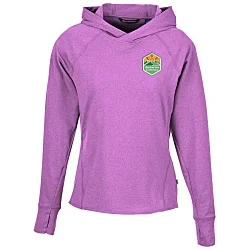 Cutter & Buck Adapt Knit Heather Hooded Pullover - Ladies'