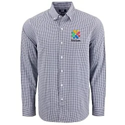 Cutter & Buck Skyline Gingham Dress Shirt - Men's