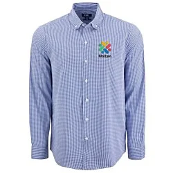 Cutter & Buck Skyline Gingham Dress Shirt - Men's