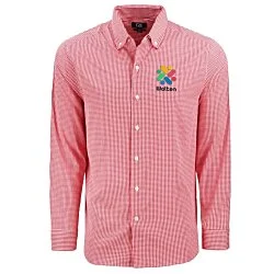 Cutter & Buck Skyline Gingham Dress Shirt - Men's