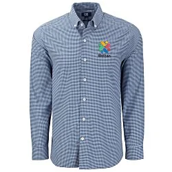 Cutter & Buck Skyline Gingham Dress Shirt - Men's