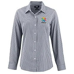 Cutter & Buck Skyline Gingham Dress Shirt - Ladies'