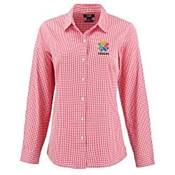 Cutter & Buck Skyline Gingham Dress Shirt - Ladies'