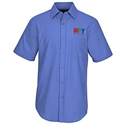 Essential Broadcloth Short Sleeve Shirt - Men's