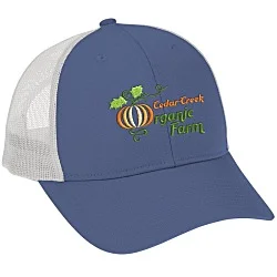 Structured Cotton Twill Trucker Cap - 24 hr