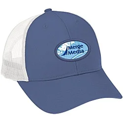 Structured Cotton Twill Trucker Cap - Full Color Patch - 24 hr