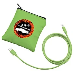 Colorful Charging Cable with Pouch