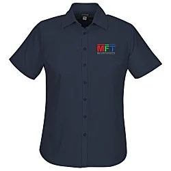 Essential Broadcloth Short Sleeve Shirt - Ladies'