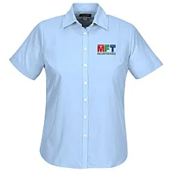 Essential Broadcloth Short Sleeve Shirt - Ladies'