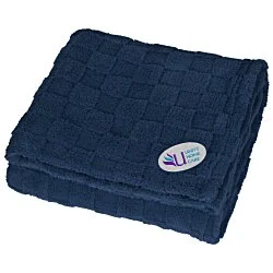Ultra Plush Checkered Pattern Blanket