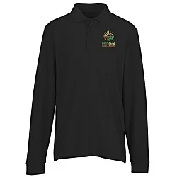 Signature Pique Long Sleeve Polo - Men's