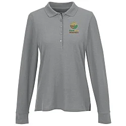 Signature Pique Long Sleeve Polo - Ladies'