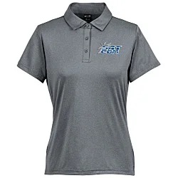 Manchester Heather Jersey Stretch Polo - Ladies'