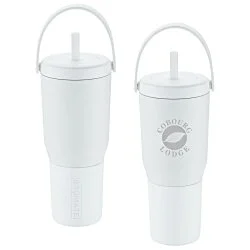 BruMate Resa Vacuum Tumbler with Straw- 35 oz. - Laser Engraved