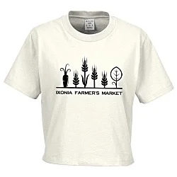 Sidney Heavyweight Cropped Boxy T-Shirt - Ladies'