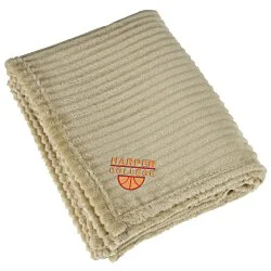 Raleigh Ribbed Plush Blanket