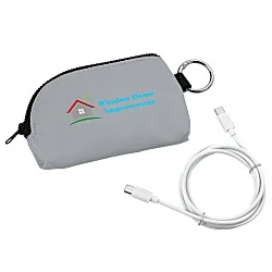 Solstice Zip Around USB-C Cable Pouch