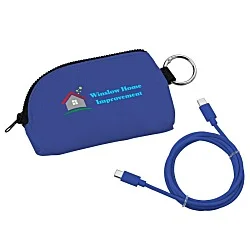 Solstice Zip Around USB-C Cable Pouch