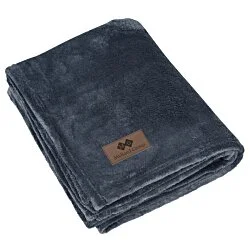 Ultra Plush Blanket - Laser Engraved Patch