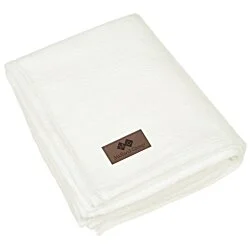 Ultra Plush Blanket - Laser Engraved Patch
