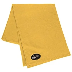 Core Fleece Sweatshirt Blanket - 50" x 60" - Laser Engraved Patch