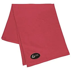 Core Fleece Sweatshirt Blanket - 50" x 60" - Laser Engraved Patch