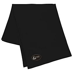 Core Fleece Sweatshirt Blanket - 50" x 60" - Laser Engraved Patch