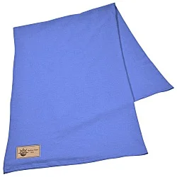 Core Fleece Sweatshirt Blanket - 65" x 80" - Laser Engraved Patch