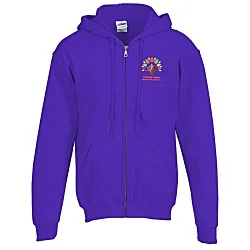 Gildan Full-Zip Hoodie - Men's - Full Color