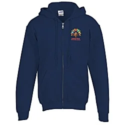 Gildan Full-Zip Hoodie - Men's - Full Color