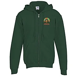 Gildan Full-Zip Hoodie - Men's - Full Color