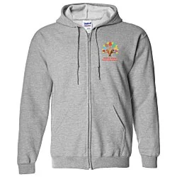 Gildan Full-Zip Hoodie - Men's - Full Color