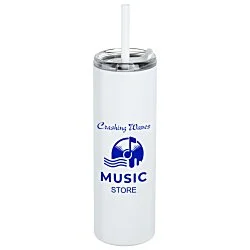 Lane Vacuum Tumbler with Straw - 16 oz.
