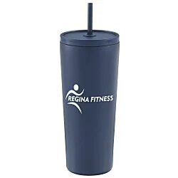 Brooklyn Vacuum Tumbler with Straw - 24 oz.